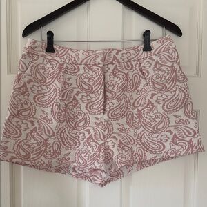 Victoria Beckham for Target Pink Paisley Women's Shorts